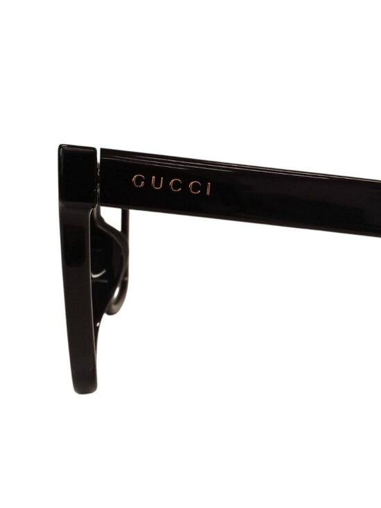 Gucci Sunglasses Square 56 Black / Pre Owned Eyewear main image 4